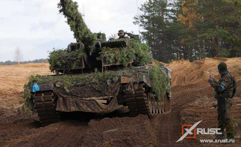 Берлин намерен отправить танки «Леопард» на Украину