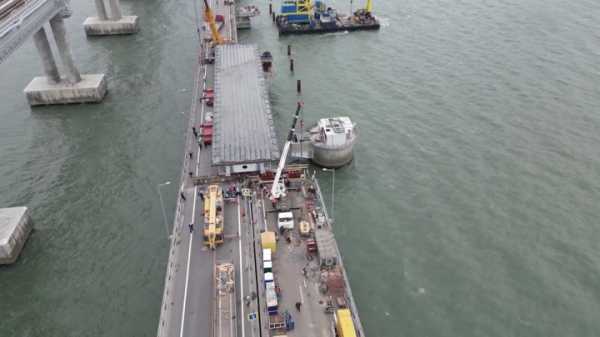 Крымский мост ремонтируют с опережением графика