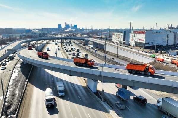 Собянин: в Москве построят крупную развязку у двух шоссе